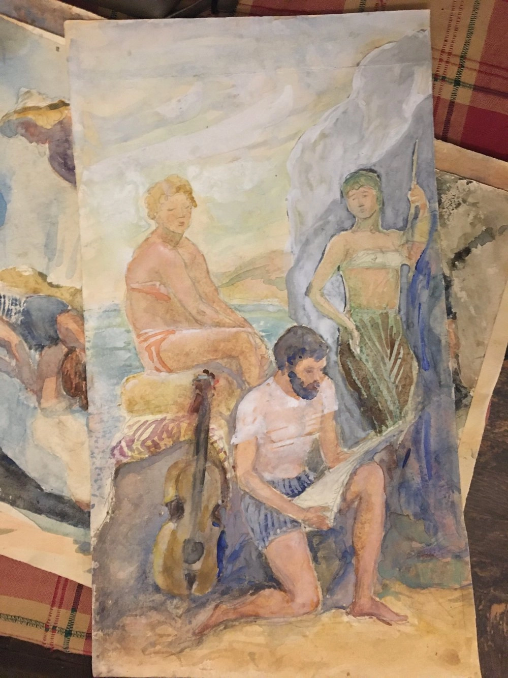 Анатолий Григорьев и Ариадна Арендт