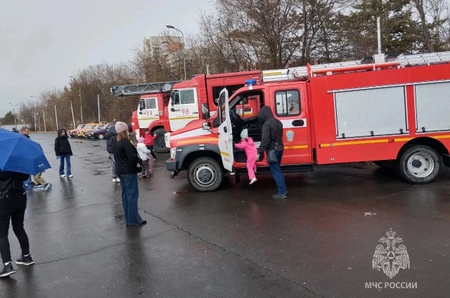 Выставка пожарной техники