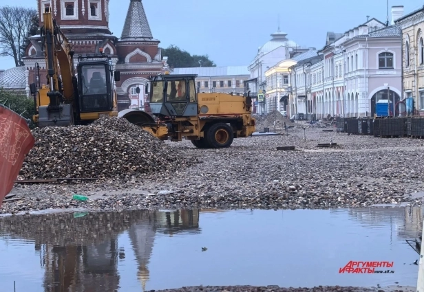 Центра Ярославля тоже затопило.