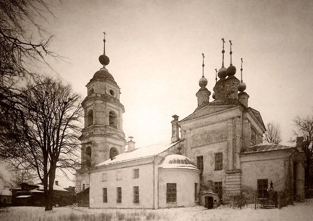 Храм Михаила Архангела в Калуге. Фото начала XX века.