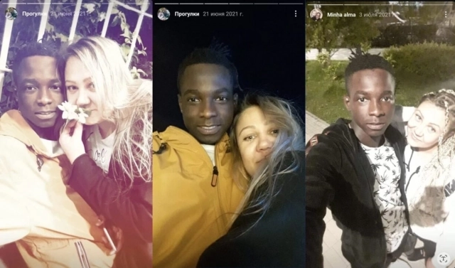 Пара начала жить вместе, вскоре родился сын Дрей.