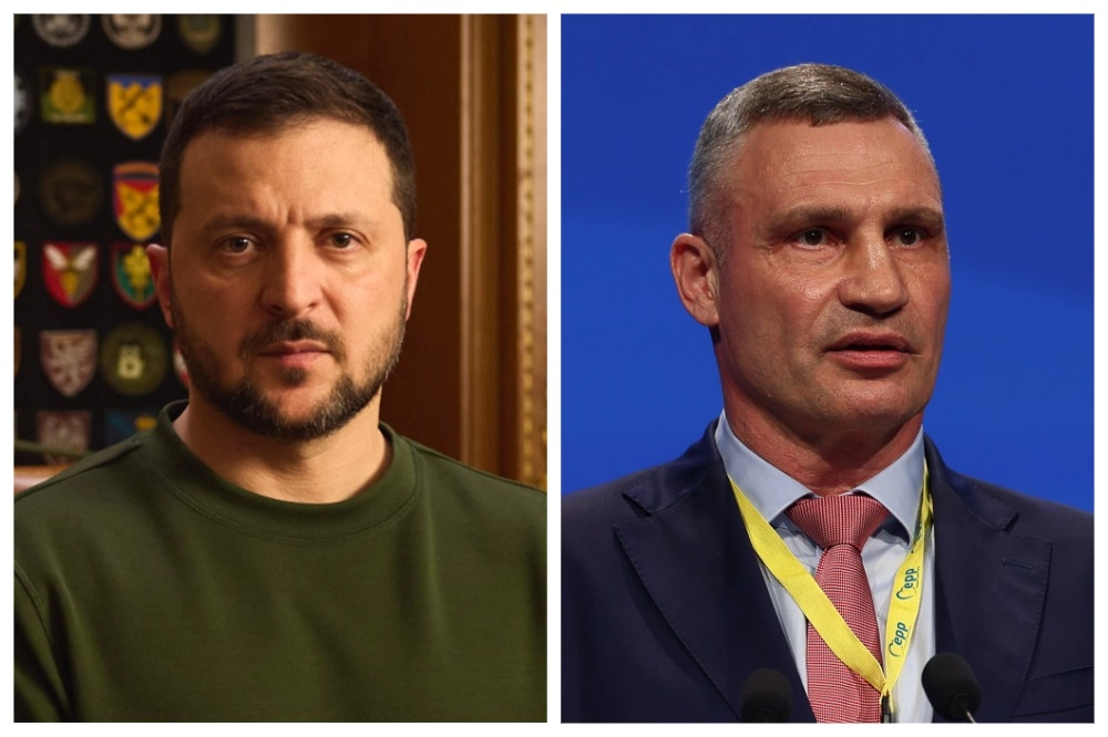 Владимир Зеленский и Виталий Кличко