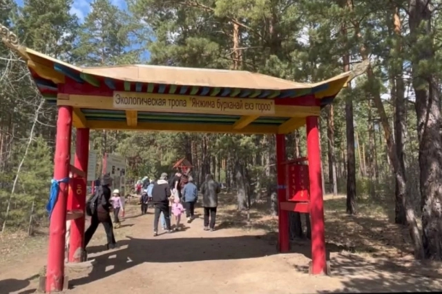 В Баргузинской долине рядом с местом проявления лика возвели «Дворец богини Янжимы»