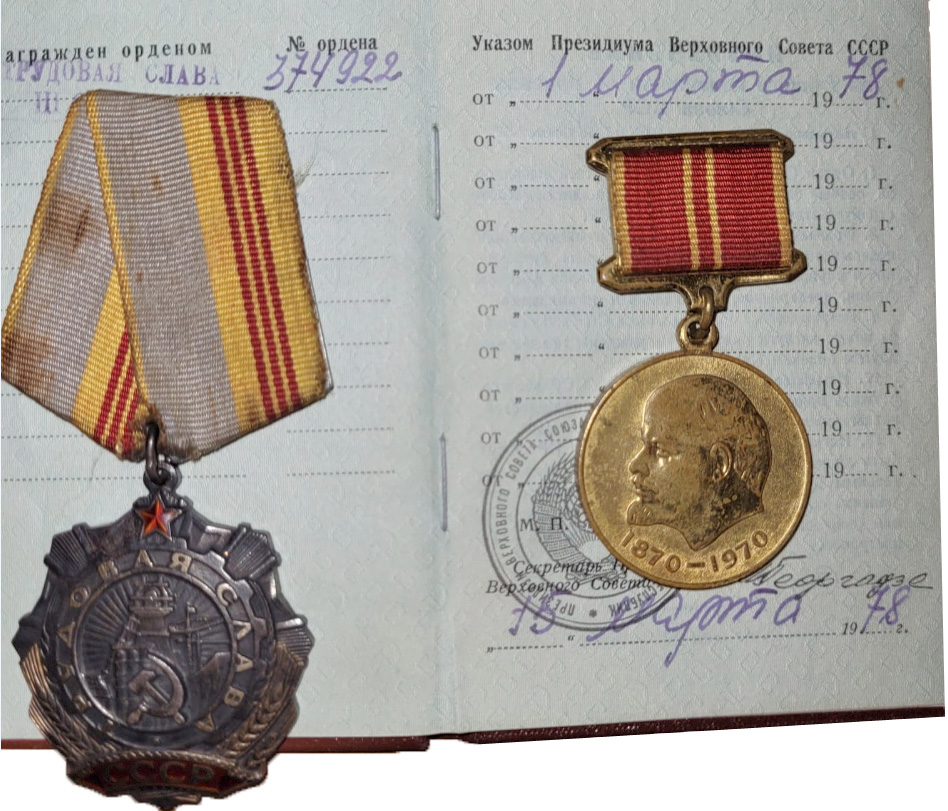 Труд Алексея Панёвина достойно отмечен – он награждён орденом Трудовой славы II и III степени, а также почётным званием «Ветеран нефтепровода».