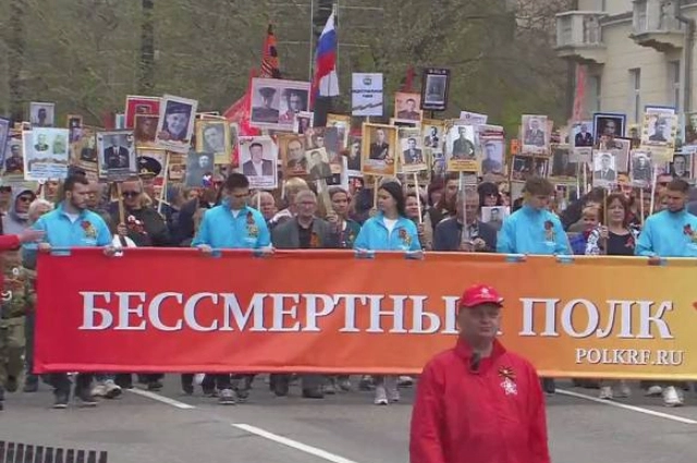 Бессмертный полк, 9 мая в Хабаровске
