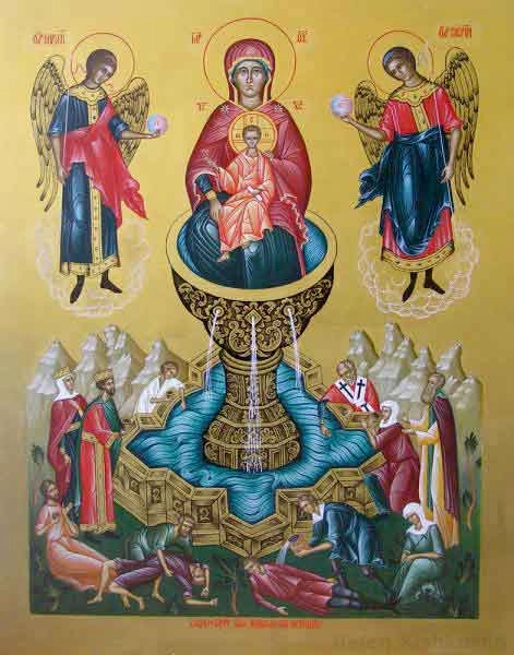 Икона Богородицы Живоносный Источник
