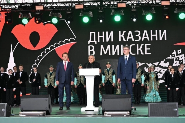 Рабочий визит Раиса Республики Татарстан Р.Н.Минниханова в Республику Беларусь