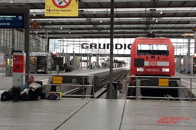 Мюнхенский вокзал.