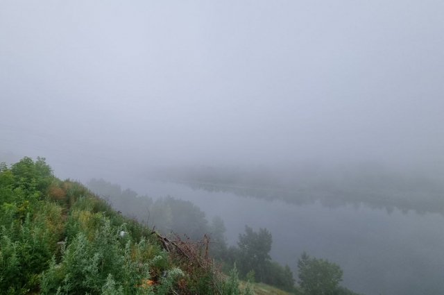 Туман 3 сентября - к теплой зиме.