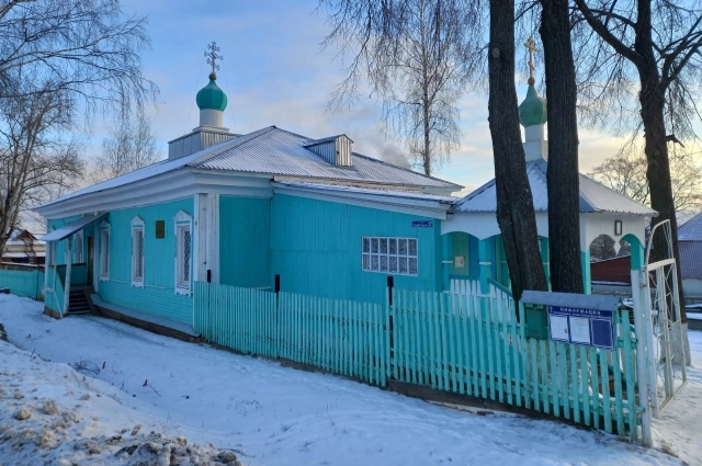 Несколько назад в Оханске восстановили храм Александра Невского.