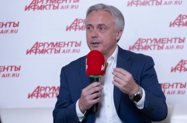 Генеральный директор издательского дома «Аргументы и факты» Руслан Новиков.