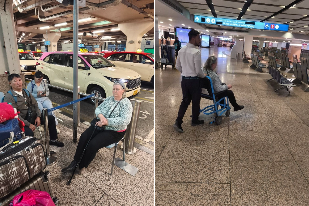 Дубай, ракетный удар, очевидцы