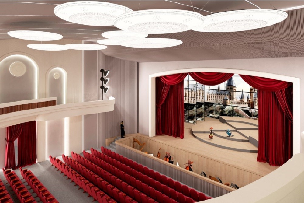 Иркутский ТЮЗ: проект зрительного зала на 435 мест