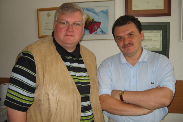 Александр Чернявский и Алексей Клешко.