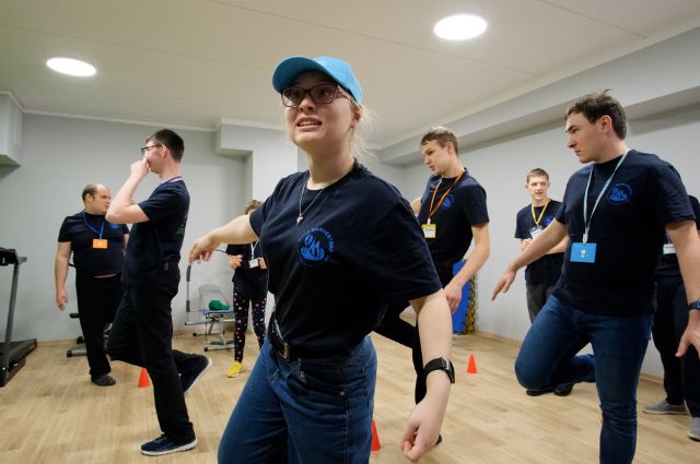 В Екатеринбурге открылся спортзал для особенных детей