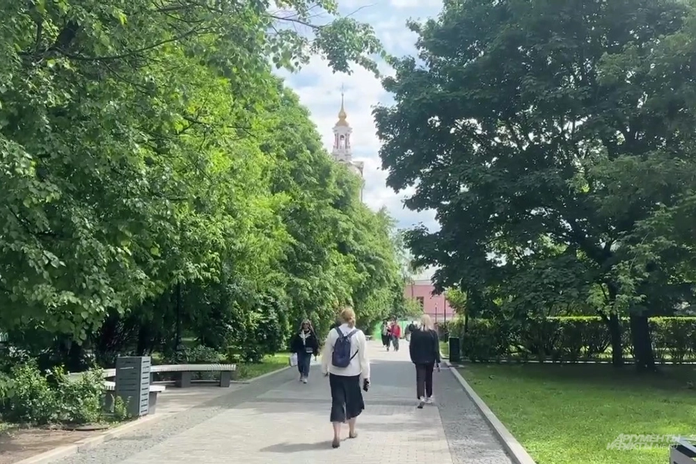Сад имени Баумана. 