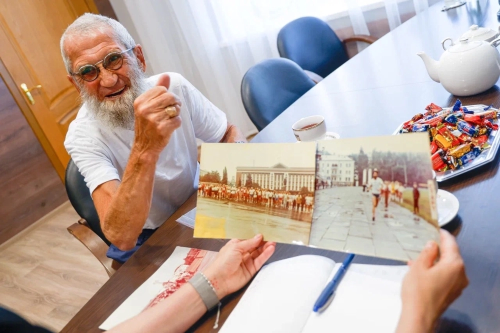 «Я ещё не набегался. У меня ещё есть запас», - заявляет Валерий Боженов.