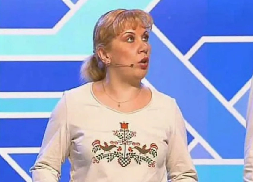 Марина Федункив в КВН.