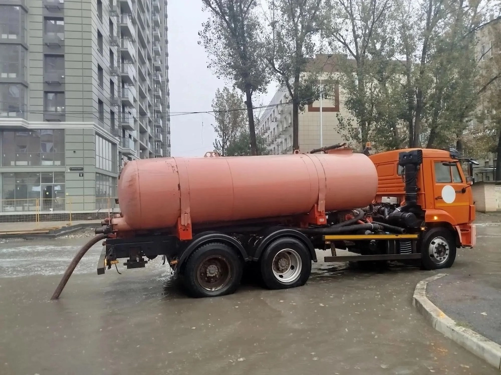 откачка воды с улиц