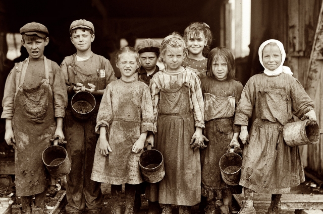 Детский труд в XIX веке использовался наравне с 