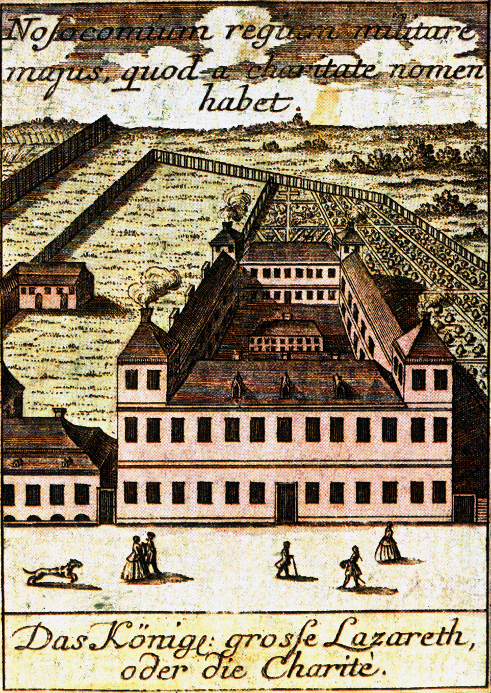 Клиника в 1740-м году.