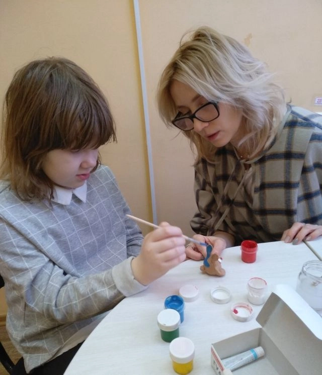 Занятия увлекают и педагога, и воспитанника.