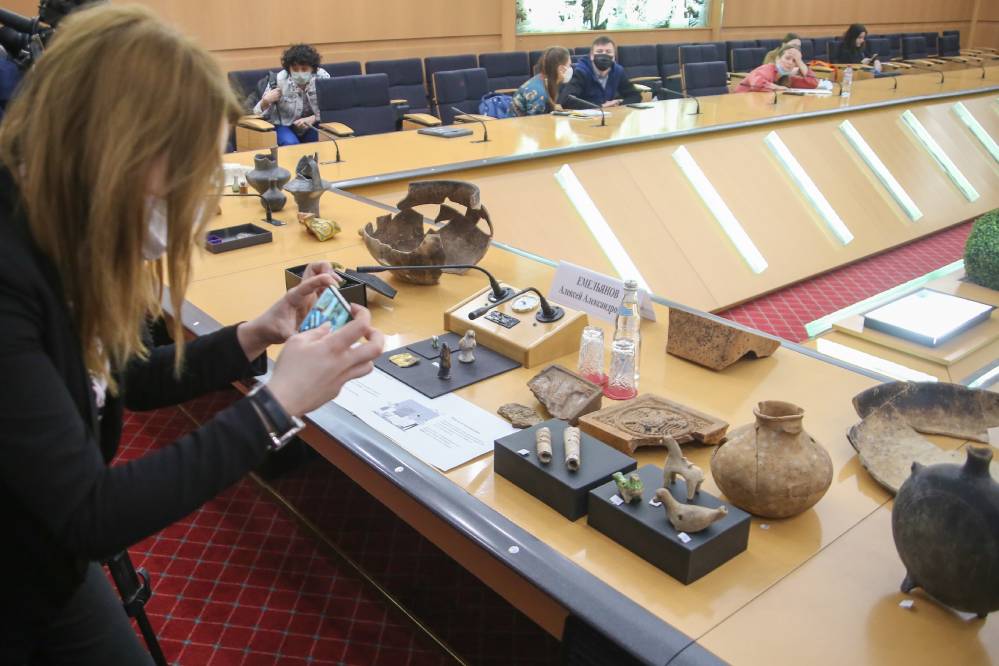 Пресс-конференция «Итоги археологического сезона 2021 года». 