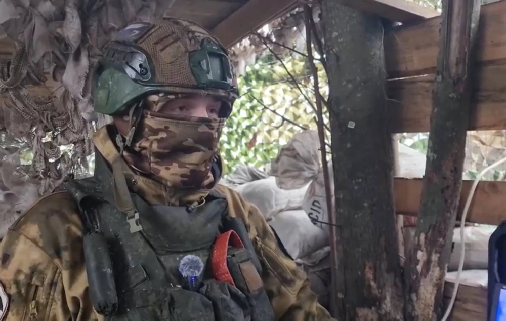 Командир отделения БПЛА с позывным «Сталкер».