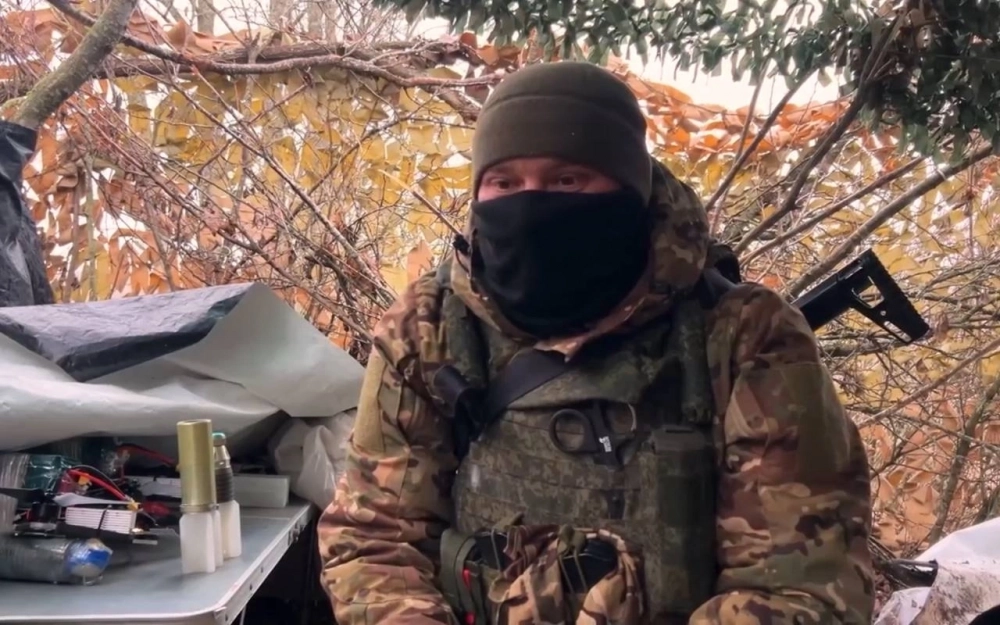 Техник-сапер с позывным «Гринч».