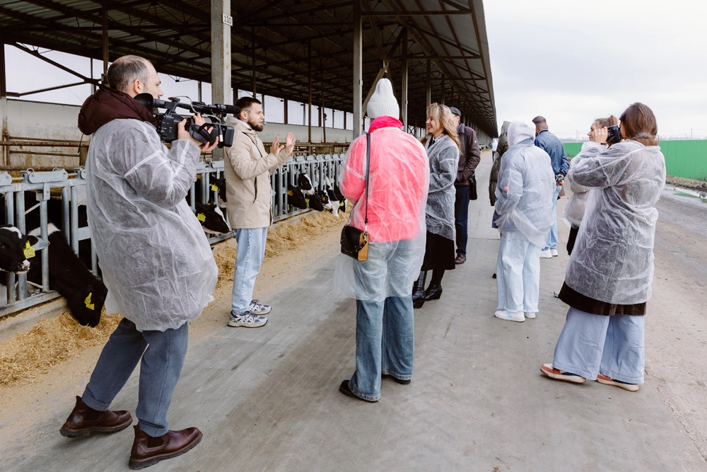 Пресс-тур журналистов конкурса «Селом сильна Россия» в&nbsp;компанию «ЭкоНива»