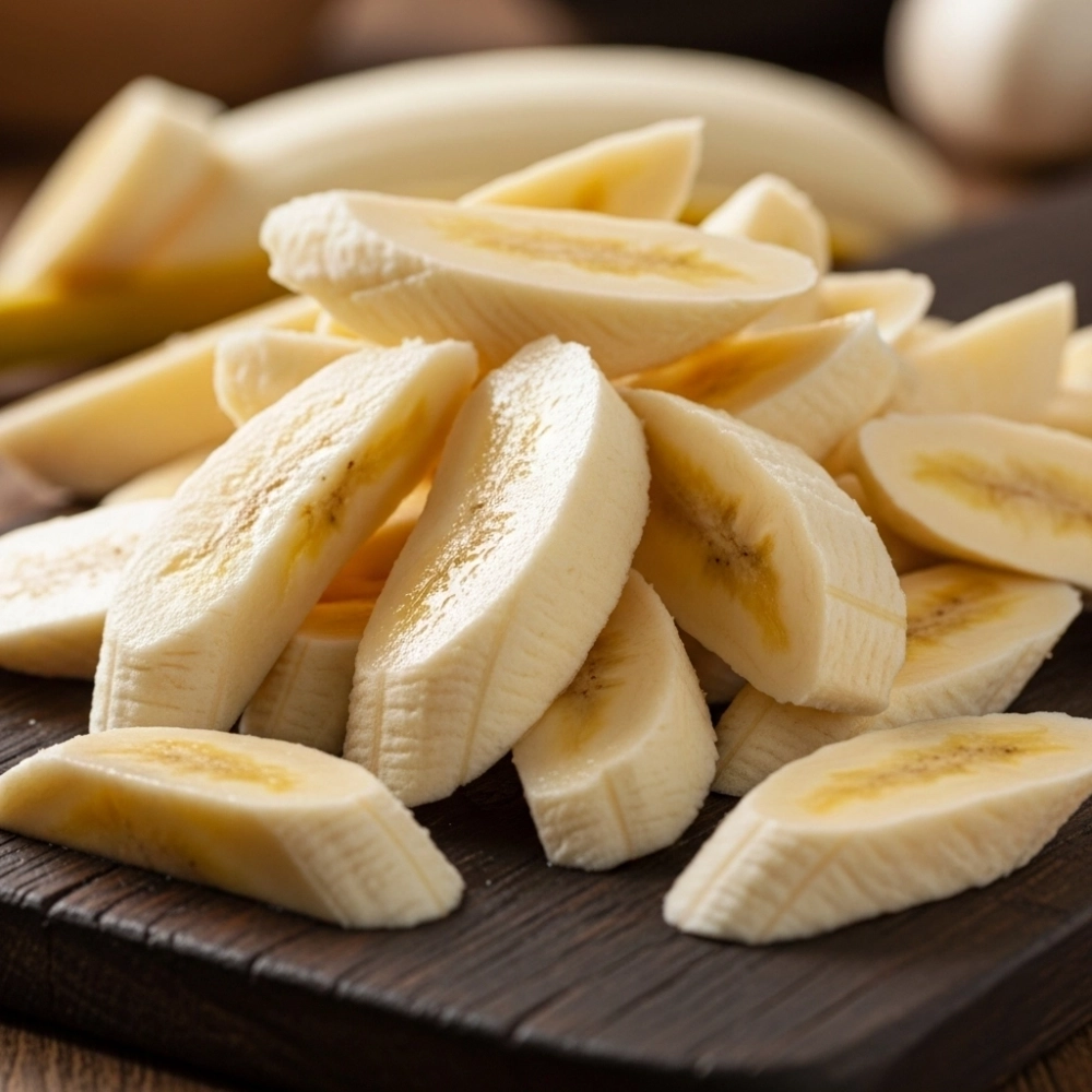 Способ нарезки бананов, рекомендованный Гордоном Рамзи.