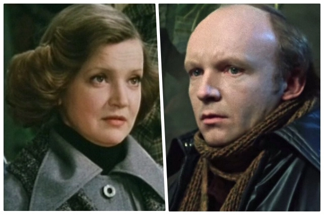 Анастасия Вознесенская и Андрей Мягков в фильме «Гараж», 1979 г.