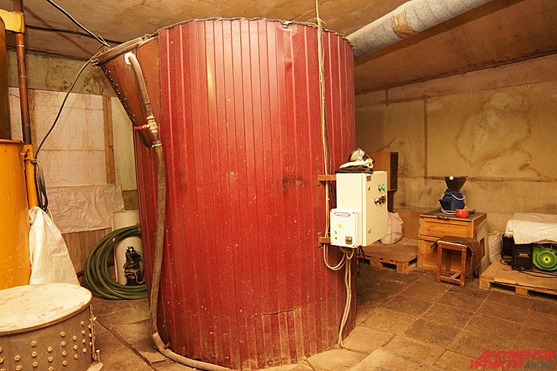 Газгольдер на ферме прикамского Кулибина вырабатывает биогаз