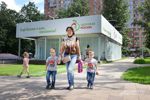 Решено продлить работу павильонов «Здоровая Москва» до начала октября.