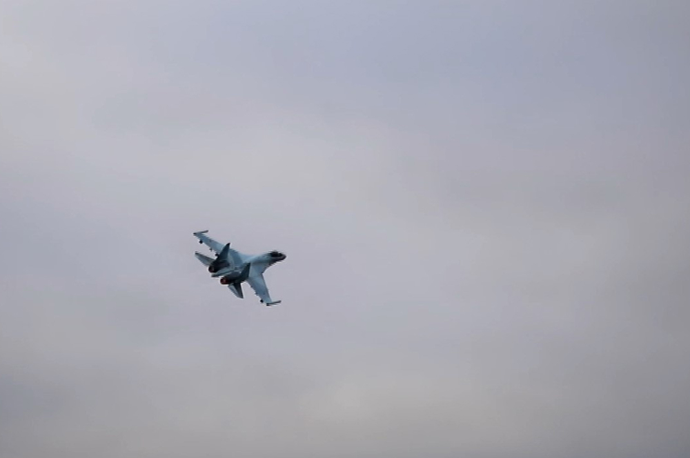 Су-30см и Су-35с ВКС России выполняют боевые задачи в зоне проведения СВО