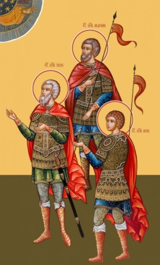 Мученики Тарах, Пров и Антоний.