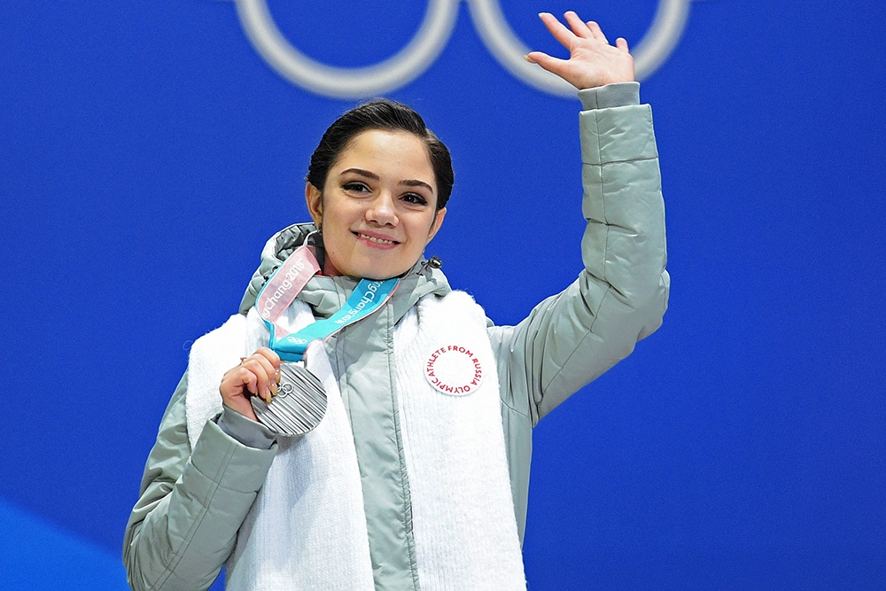 Евгения Медведева на XXIII зимних Олимпийских играх