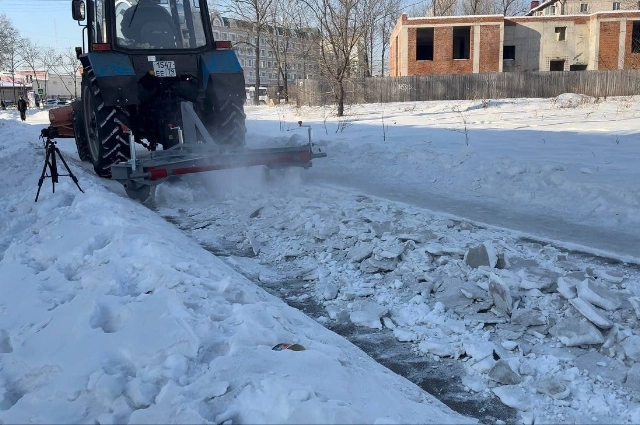 Новая технология очистки асфальта