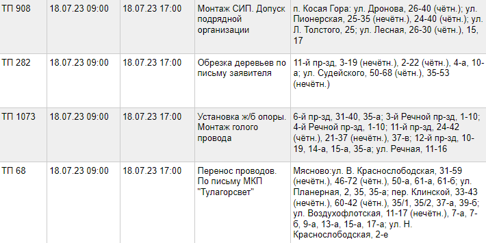 свет