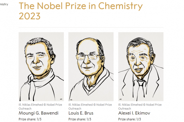Ученые, которые получили Нобелевскую премию по химии в 2023 году