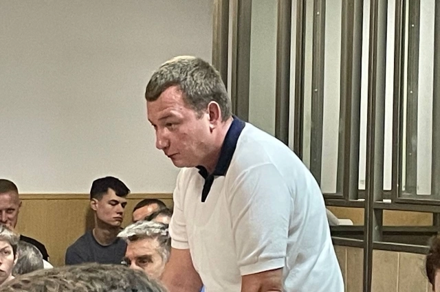 На фото: Денис Чумиков — адвокат потерпевшего Рафаэля Ц.