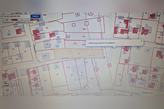 По кадастровой карте, участок частный.