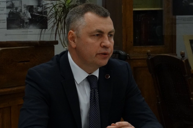 Ректор Игорь Германов.