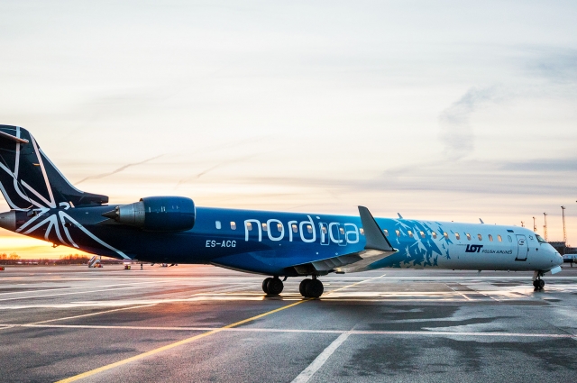 Летать с авиакомпанией «Nordica» - выгодно.
