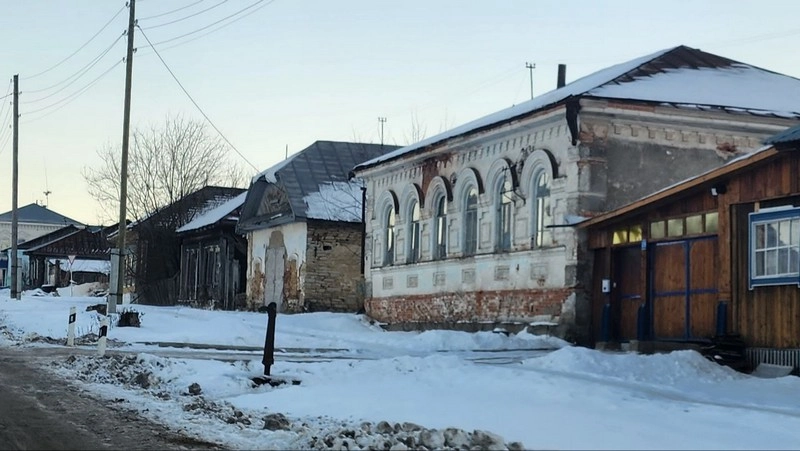 В селе осталось много домов дореволюционной постройки