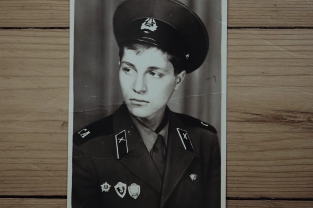 Ганнущенко во время военной службы.