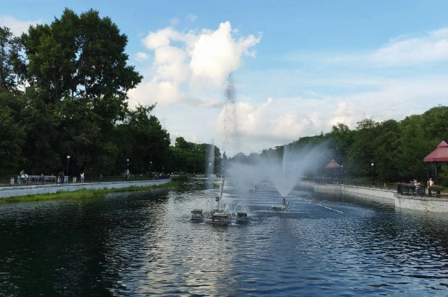 Городские пруды.