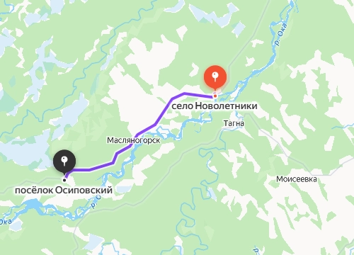 Район поиска был достаточно большой - окрестности посёлков Новолетники и Осиповский.  