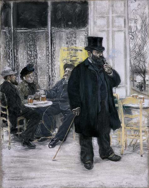 Жан-Франсуа Рафаэлли. Богема в кафе