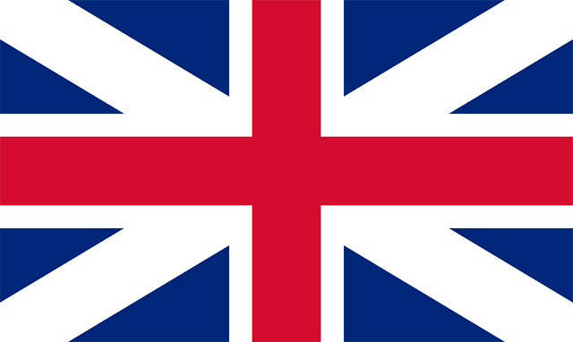 Флаг личной унии Англии и Шотландии с 1606 по 1707 год и Королевства Великобритании с 1707 по 1801 год